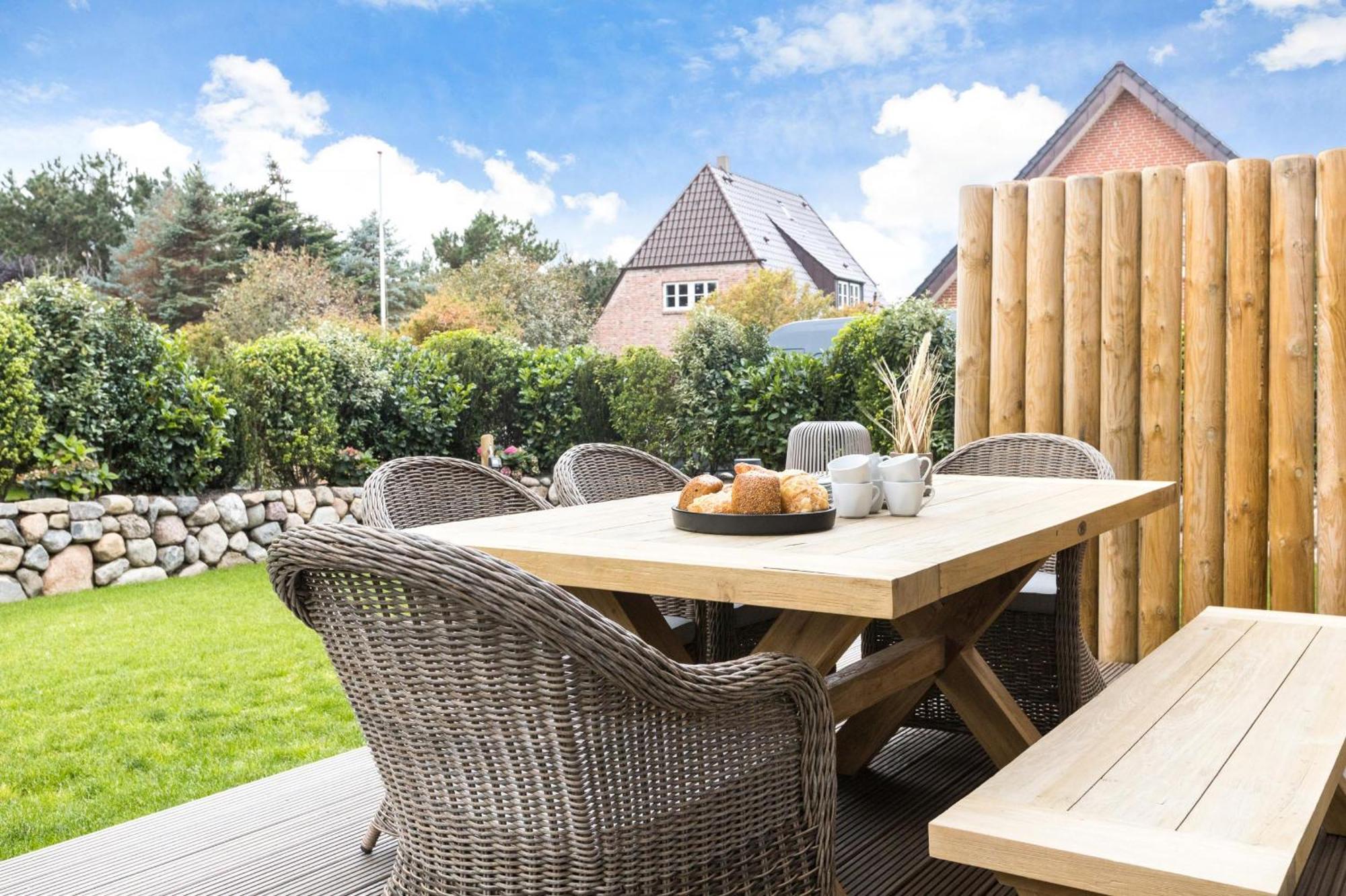 Ferienhaus Finoah - Leben, Luxus, Leichtigkeit Hinter Der Duene In Westerland Sylt Екстер'єр фото
